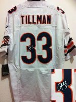 Jerseys Factory Cheap Nike Bears #33 Charles Tillman White Men's