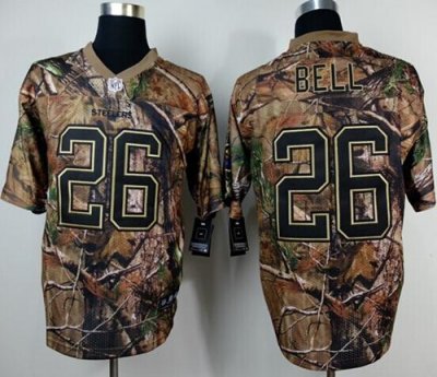 Jerseys Factory Cheap Nike Steelers #26 Le'Veon Bell Camo Realtr