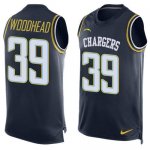 Jerseys Factory Cheap Nike Chargers #39 Danny Woodhead Navy Blue