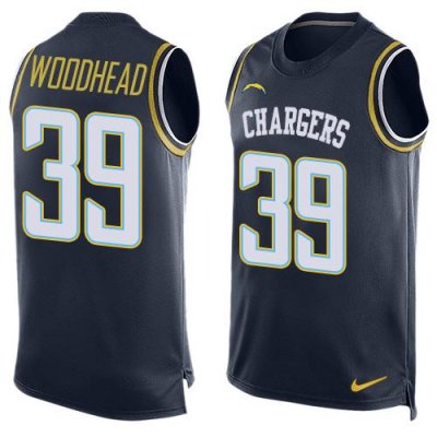Jerseys Factory Cheap Nike Chargers #39 Danny Woodhead Navy Blue