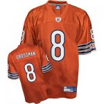 Jerseys Factory Cheap Bears #8 Rex Grossman Orange Stitched NFL