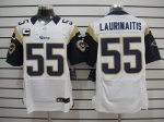 Jerseys Factory Cheap Nike Rams #55 James Laurinaitis White With