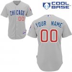 Jerseys Factory Cheap Cubs Personalized Authentic Grey Baseball