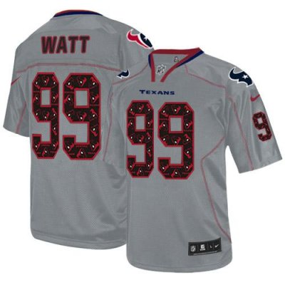 Jerseys Factory Cheap Nike Texans #99 J.J. Watt New Lights Out G