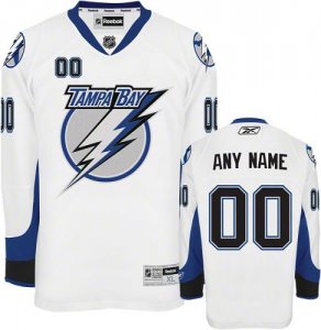 Jerseys Factory Cheap Lightning Personalized Authentic White NHL
