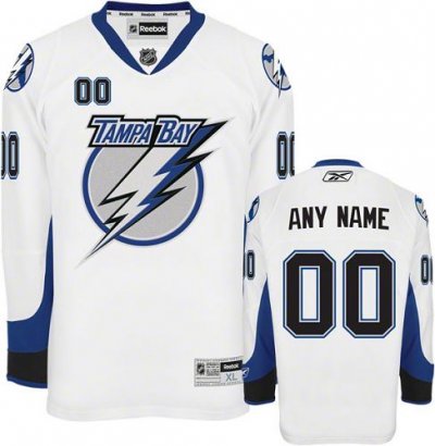 Jerseys Factory Cheap Lightning Personalized Authentic White NHL