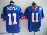 Jerseys Factory Cheap Mitchell and Ness Giants #11 Phil Simms Em