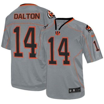 Jerseys Factory Cheap Nike Bengals #14 Andy Dalton Lights Out Gr