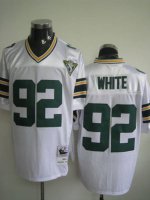Jerseys Factory Cheap Mitchell & Ness Packers #92 Reggie White W