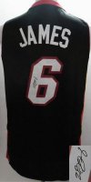 Jerseys Factory Cheap Revolution 30 Autographed Heat #6 LeBron J