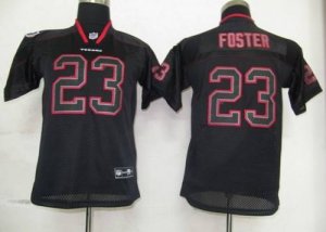 Jerseys Factory Cheap Texans #23 Arian Foster Lights Out Black E