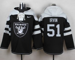 Jerseys Factory Cheap Nike Raiders #51 Bruce Irvin Black Player