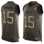 Jerseys Factory Cheap Nike Jets #15 Brandon Marshall Green Men's