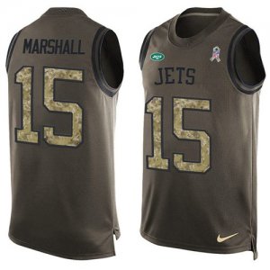 Jerseys Factory Cheap Nike Jets #15 Brandon Marshall Green Men's