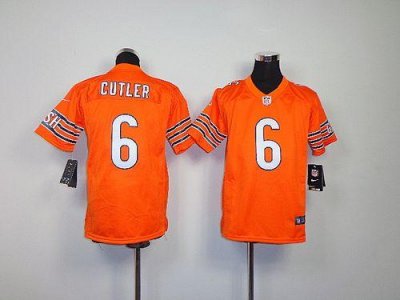 Jerseys Factory Cheap Nike Bears #6 Jay Cutler Orange Alternate