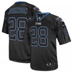Jerseys Factory Cheap Nike Titans #28 Chris Johnson Lights Out B