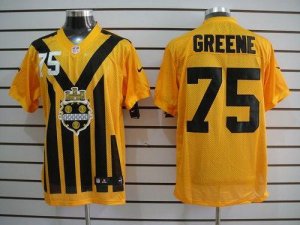 Jerseys Factory Cheap Nike Steelers #75 Joe Greene Gold 1933s Th
