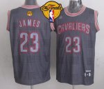 Jerseys Factory Cheap Cavaliers #23 LeBron James Black Rhythm Fa