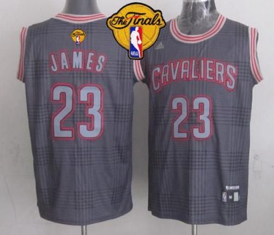Jerseys Factory Cheap Cavaliers #23 LeBron James Black Rhythm Fa