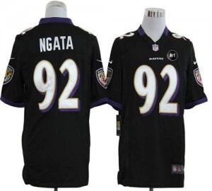 Jerseys Factory Cheap Nike Ravens #92 Haloti Ngata Black Alterna