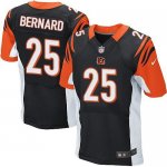 Jerseys Factory Cheap Nike Bengals #25 Giovani Bernard Black Tea