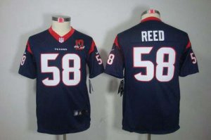 Jerseys Factory Cheap Nike Texans #58 Brooks Reed Navy Blue Team