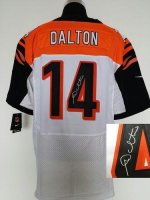Jerseys Factory Cheap Nike Bengals #14 Andy Dalton White Men's S