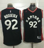 Jerseys Factory Cheap Raptors #92 Lucas Nogueira Black Stitched