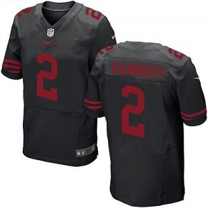 Jerseys Factory Cheap Nike 49ers #2 Blaine Gabbert Black Alterna