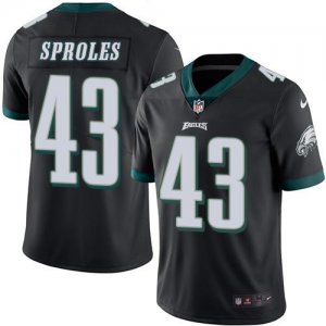 Jerseys Factory Cheap Nike Eagles #43 Darren Sproles Black Men's