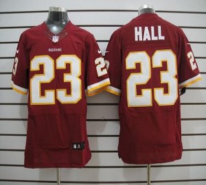 Jerseys Factory Cheap Nike Redskins #23 DeAngelo Hall Burgundy R