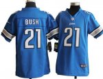 Jerseys Factory Cheap Nike Lions #21 Reggie Bush Light Blue Team