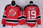 Jerseys Factory Cheap Devils #19 Travis Zajac Red Embroidered NH