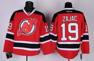 Jerseys Factory Cheap Devils #19 Travis Zajac Red Embroidered NH