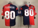 Jerseys Factory Cheap Nike Texans #80 Andre Johnson Navy Blue/Re