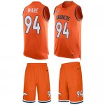 Jerseys Factory Cheap Nike Broncos #94 DeMarcus Ware Orange Team
