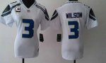 Jerseys Factory Cheap Nike Seahawks #3 Russell Wilson White With