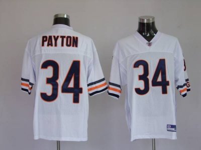 Jerseys Factory Cheap Bears #34 Walter Payton White Stitched NFL
