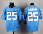Jerseys Factory Cheap Nike Seahawks #25 Richard Sherman Light Bl