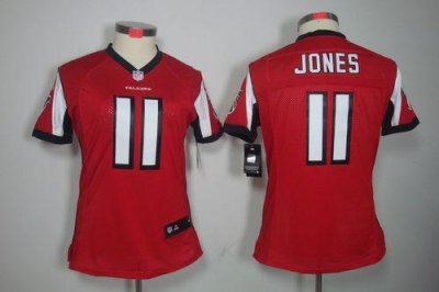 Jerseys Factory Cheap Nike Falcons #11 Julio Jones Red Team Colo