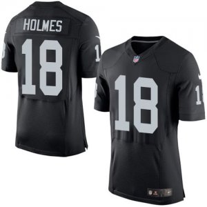 Jerseys Factory Cheap Nike Raiders #18 Andre Holmes Black Team C
