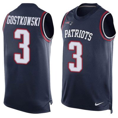 Jerseys Factory Cheap Nike Patriots #3 Stephen Gostkowski Navy B