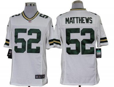 Jerseys Factory Cheap Nike Packers #52 Clay Matthews White Men's