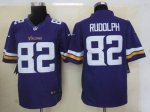 Jerseys Factory Cheap Nike Vikings #82 Kyle Rudolph Purple Team