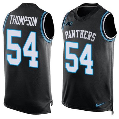 Jerseys Factory Cheap Nike Panthers #54 Shaq Thompson Black Team