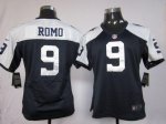 Jerseys Factory Cheap Nike Cowboys #9 Tony Romo Navy Blue Thanks