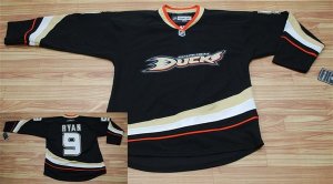 Jerseys Factory Cheap Ducks #9 Bobby Ryan Embroidered Black NHL