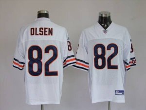 Jerseys Factory Cheap Bears #82 Greg Olsen White Stitched NFL Je