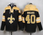 Jerseys Factory Cheap Nike Saints #40 Delvin Breaux Black Player