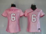 Jerseys Factory Cheap Jets #6 Mark Sanchez Pink Women's Be Luv'd